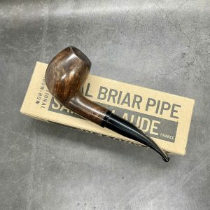 Tẩu Saint Claude Bent Smooth Grey